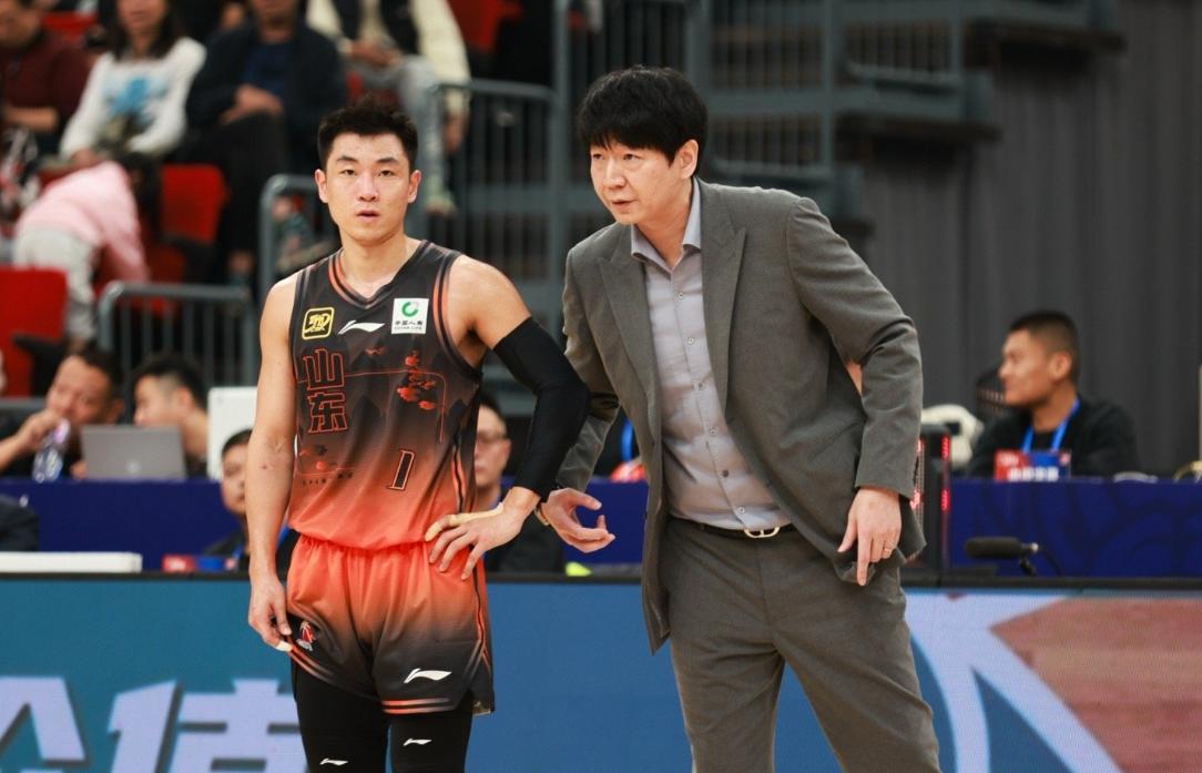 陈林坚又是, 山东男篮的